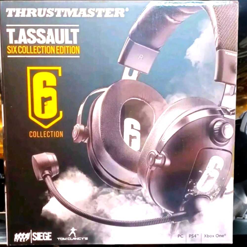 BRAND NEW THRUSTMASTER GAMING HEADSET R6 Seige Edition XBOX PS4 PS5 Headphones